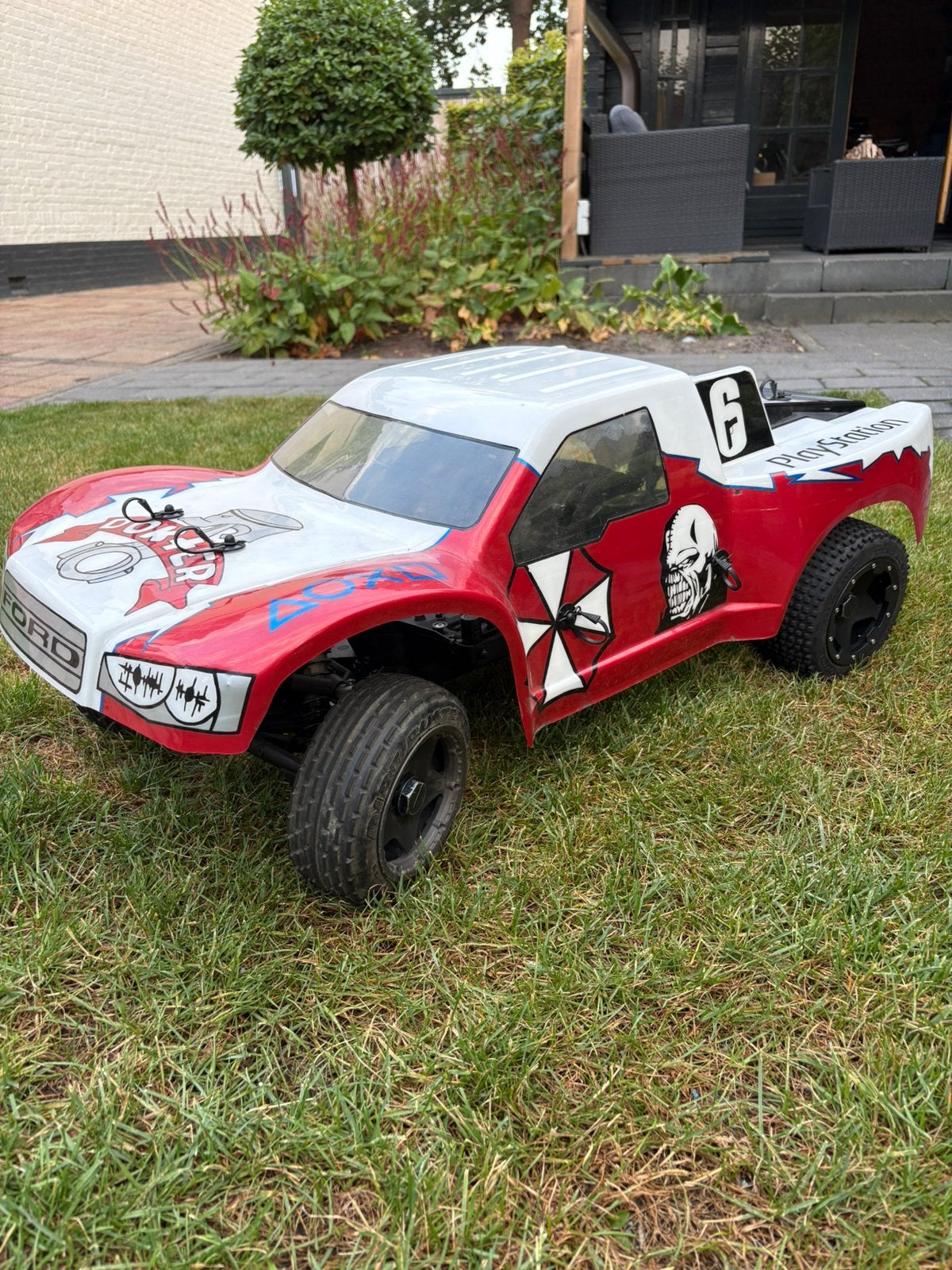 Hpi Baja 5T flux Roller, Auto offroad, Zo goed als nieuw, Overige schalen, Ophalen