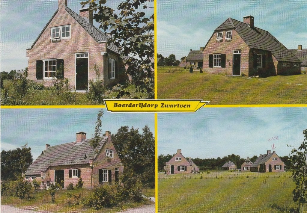 HOOGE MIERDE Zwartven Recreatiecentrum, Verzamelen, Ansichtkaarten | Nederland, Verzenden, 1980 tot heden, Gelopen, Noord-Brabant