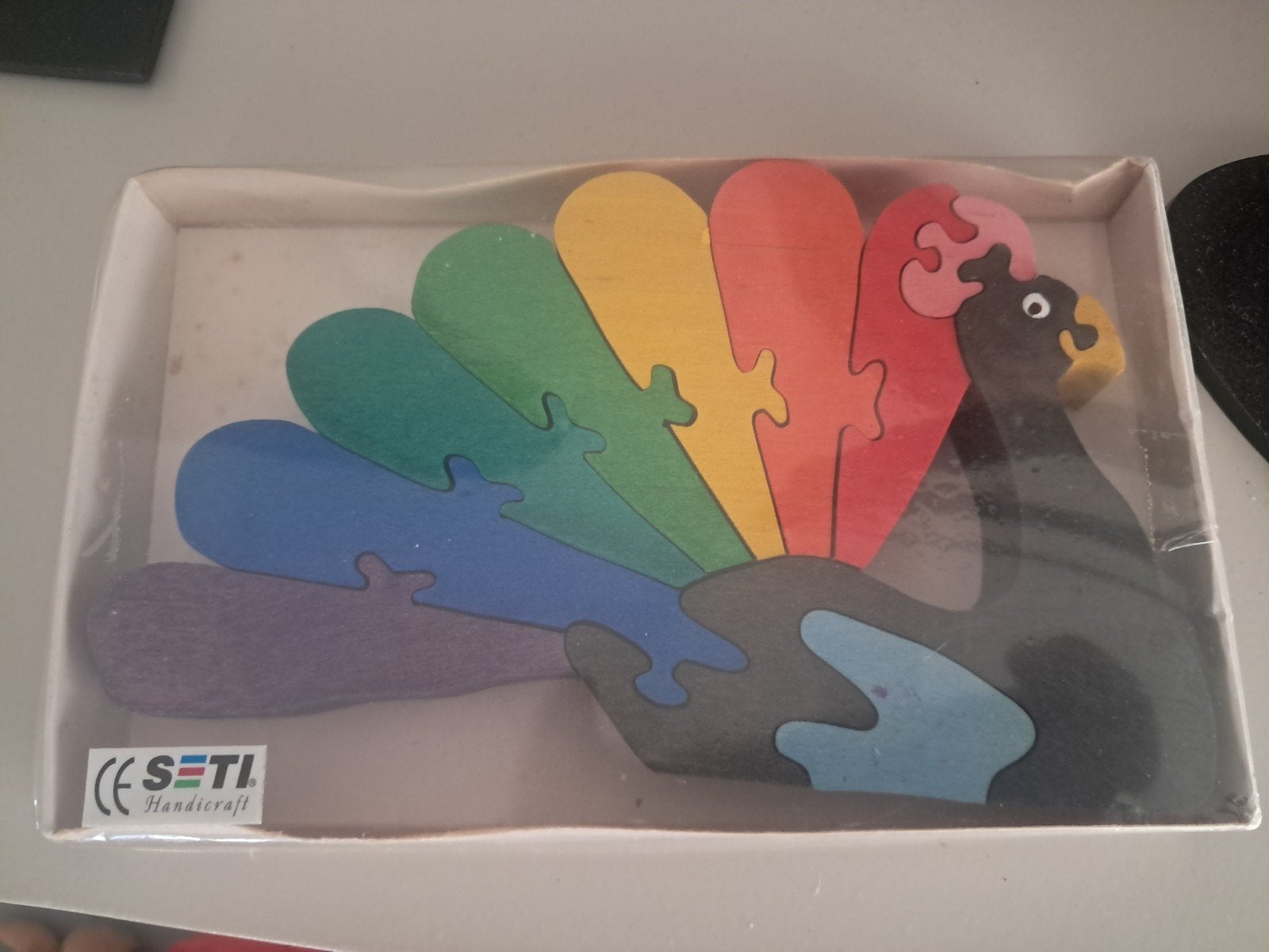 Montessori Houten Educatief Speelgoed, puzzel, Ophalen of Verzenden, Zo goed als nieuw, Puzzelen