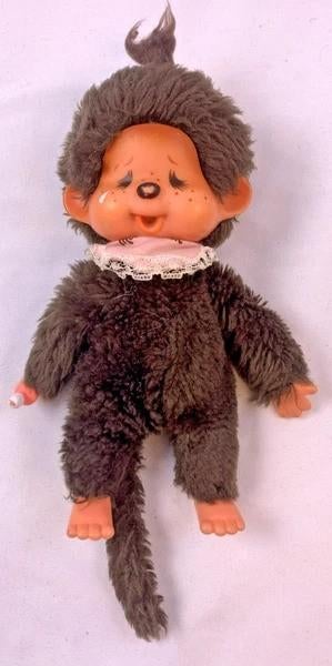 Sekiguchi Monchhichi Pop Huilend Speen 20cm 70s 1974 knuffel