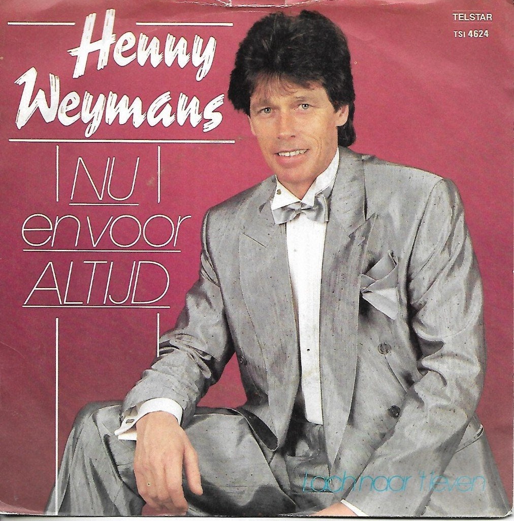 Henny Weymans - Nu en voor altijd (Telstar), Cd's en Dvd's, Vinyl Singles, Ophalen of Verzenden, Zo goed als nieuw, 7 inch, Nederlandstalig