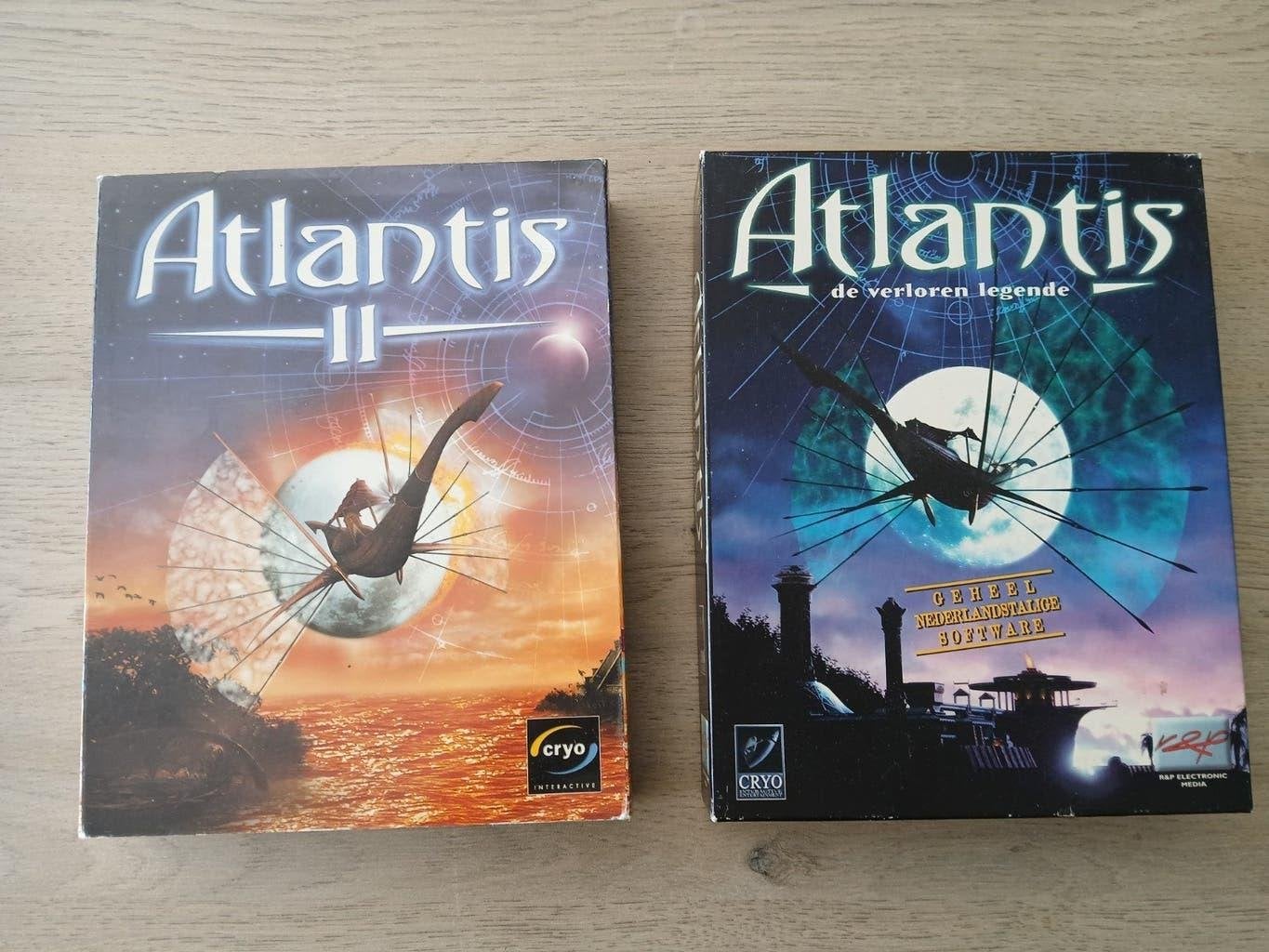 Atlantis II & De Verloren Legende PC CD-ROM Spellen, Avontuur en Actie, Gebruikt, 1 speler, Ophalen of Verzenden