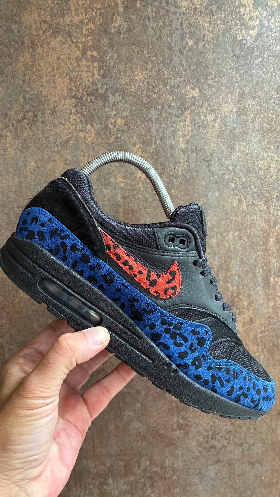 Air Max - Black leopard - 44, Zwart, Ophalen of Verzenden, Sneakers of Gympen, Zo goed als nieuw
