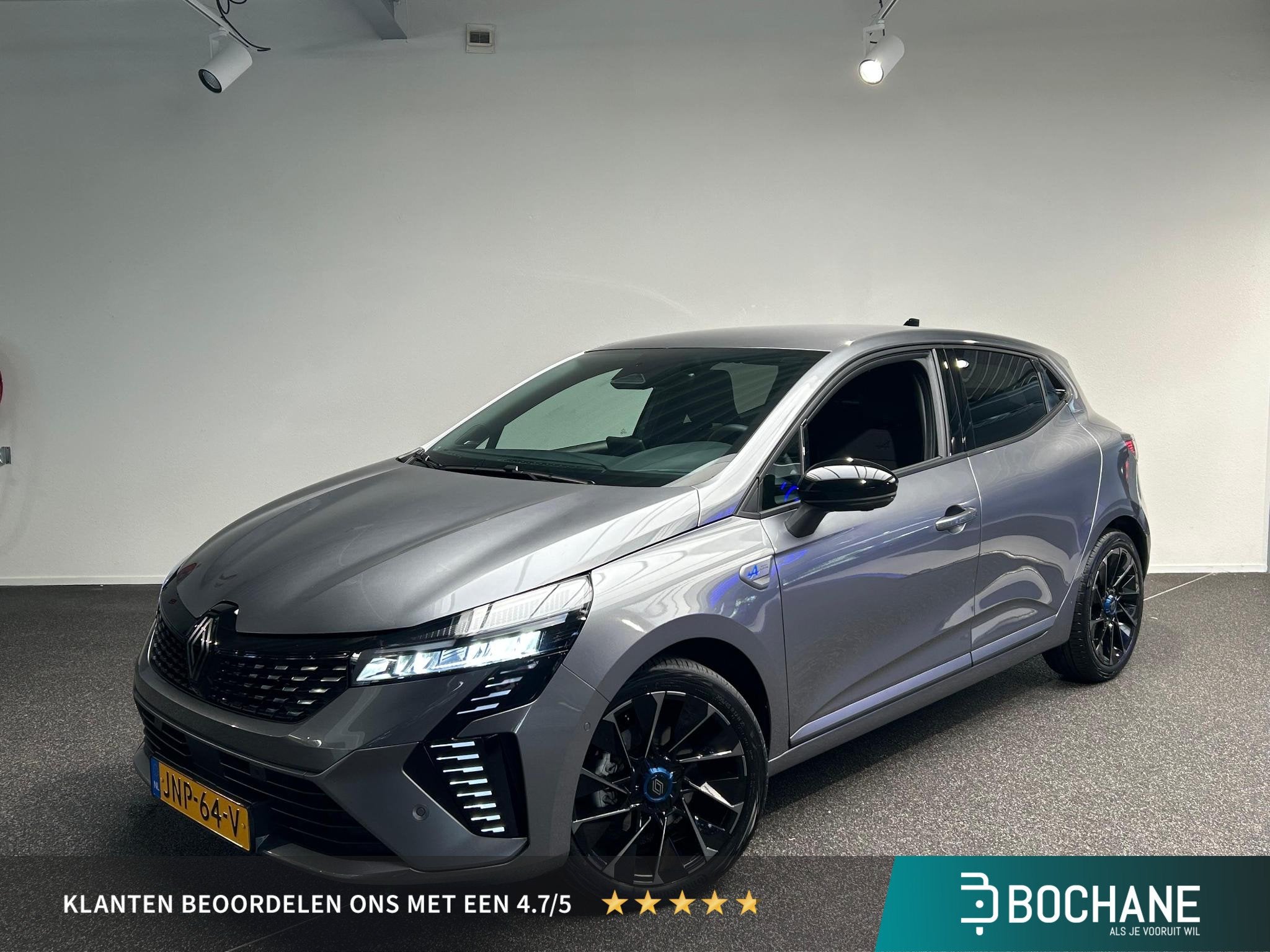 Renault Clio 1.6 E-Tech Full Hybrid 145 esprit Alpine | BOSE, Gebruikt, Met garantie (alle), Leder en Stof, 23 km/l