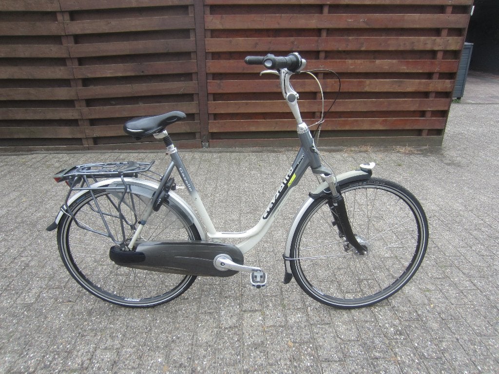 gazelle orange plus damesfietsz.g.o.h, Ophalen, Versnellingen, 56 cm of meer, Zo goed als nieuw
