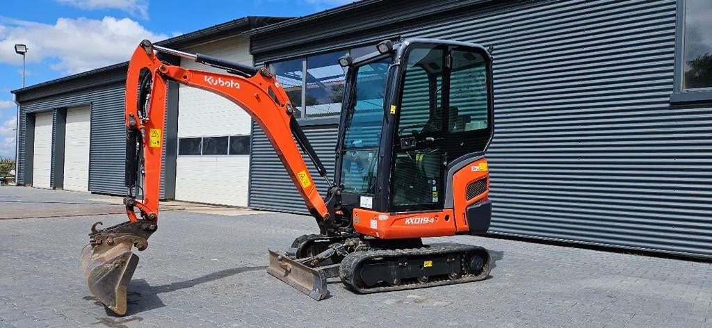 Kubota KX019-4 (bj 2022), Graafmachine