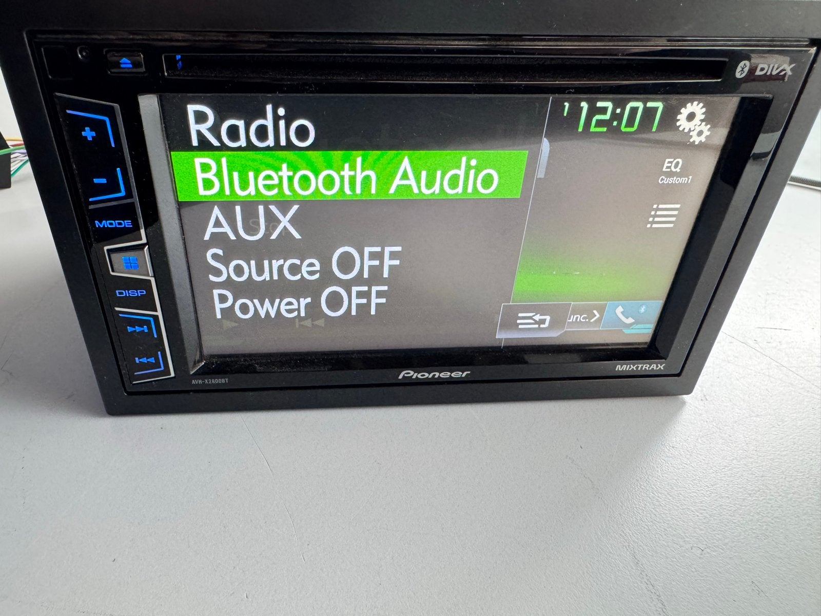 Pioneer AVH-X2800BT 2-DIN Autoradio met Bluetooth en DVD, Ophalen of Verzenden, Zo goed als nieuw