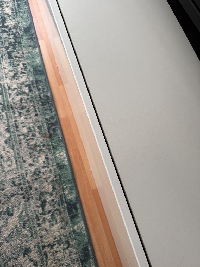 TV meubel wit IKEA, Ophalen, Gebruikt, 150 tot 200 cm, Minder dan 100 cm
