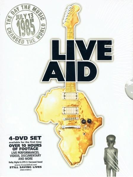 Live Aid  4DVD BOX  Origineel  Nieuw, Alle leeftijden, Ophalen of Verzenden, Nieuw in verpakking