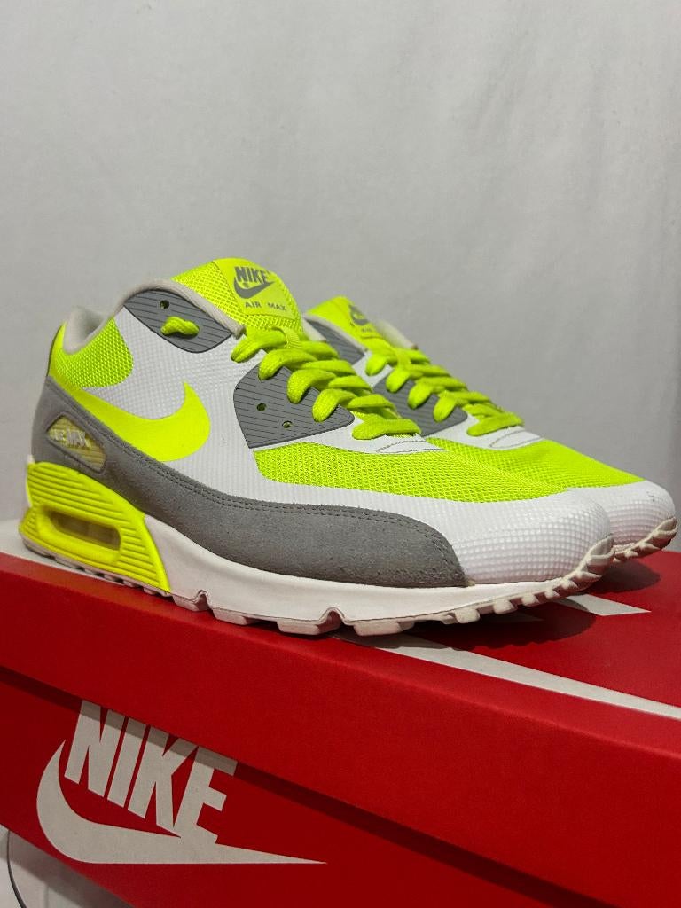 BIJNA NIEUW! Maat 45 - Nike Air Max 90 Premium Volt, Kleding | Heren, Schoenen, Overige kleuren, Verzenden, Nike, Nike