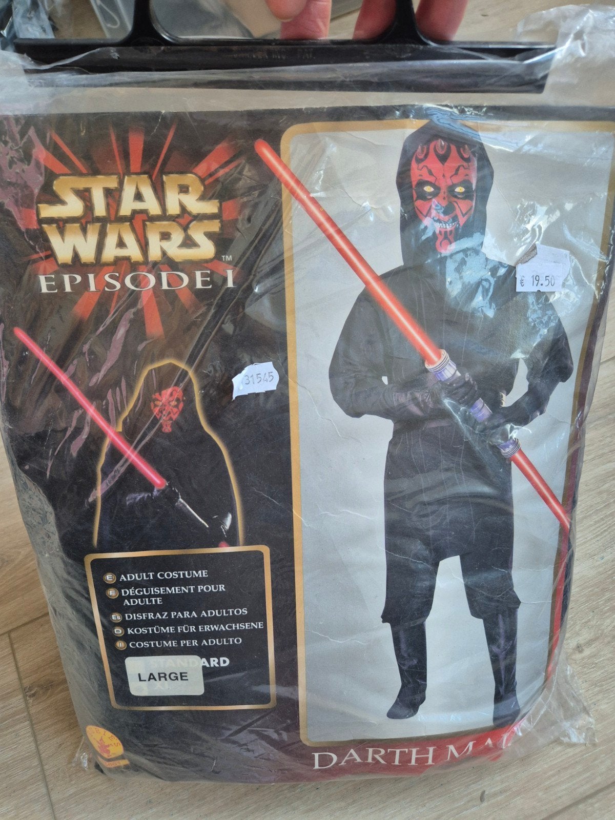 Star Wars Darth Maul Kostuum - Maat Large, Ophalen of Verzenden, Nieuw, Pak of Jurk