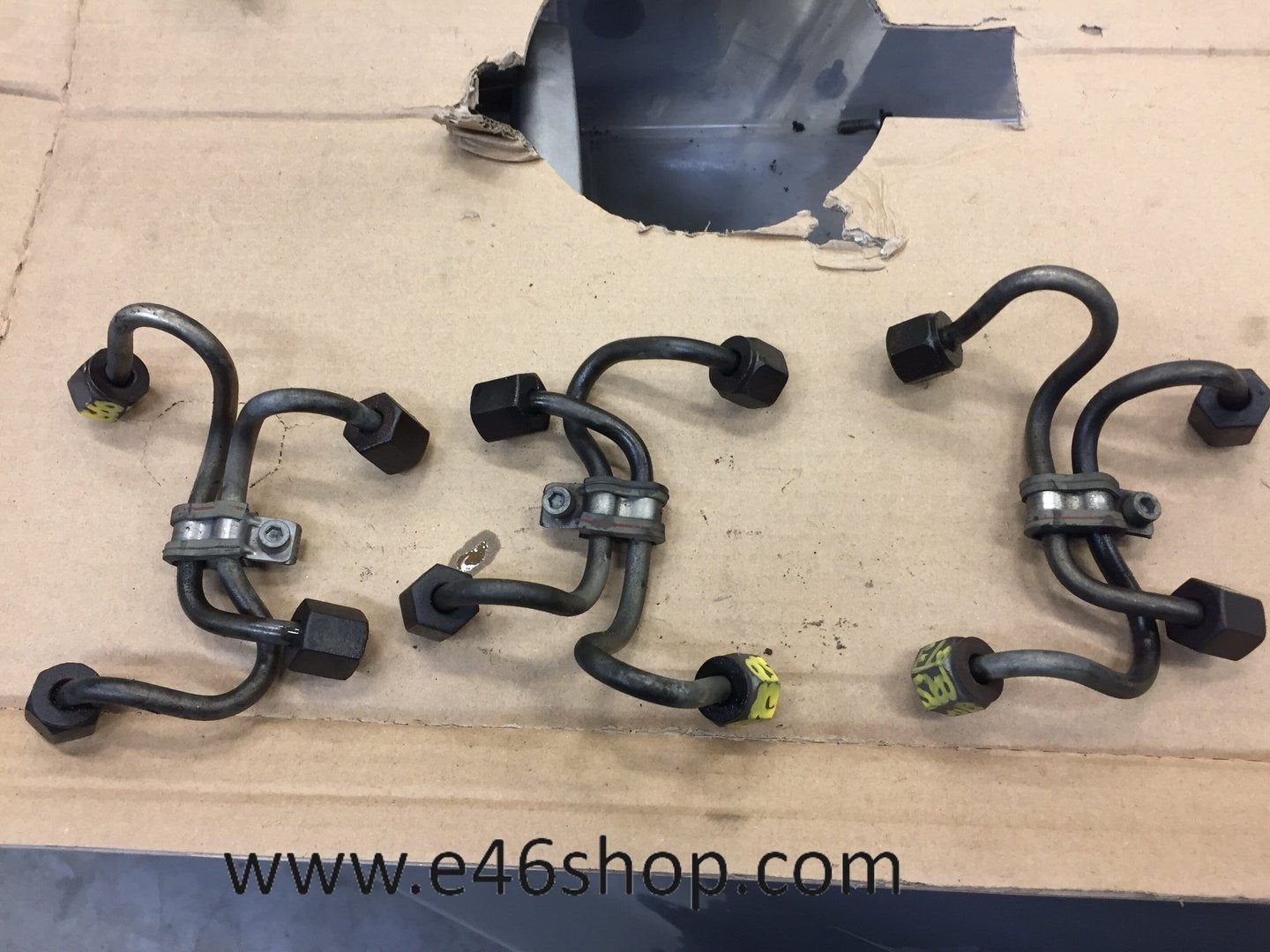 Brandstof leiding op rail BMW E60 E90 etc  diesel m57 motor, Gebruikt, -, -, Ophalen of Verzenden