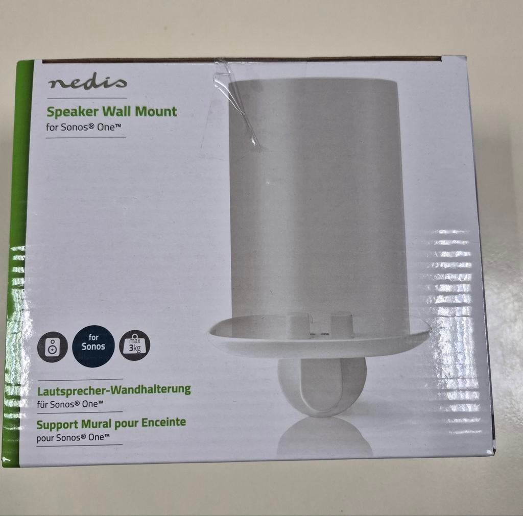 Speaker muurbeugel voor Sonos One of One sl, Nieuw, Ophalen of Verzenden, Sonos, Minder dan 60 watt