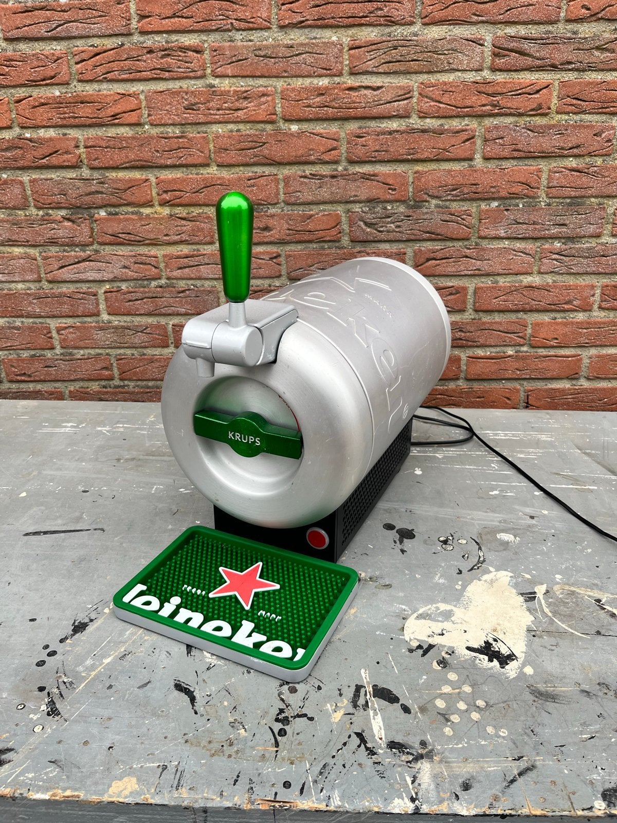 Krups The Sub Heineken thuistap - Perfect Draft, Witgoed en Apparatuur, Ophalen, Gebruikt, Krups