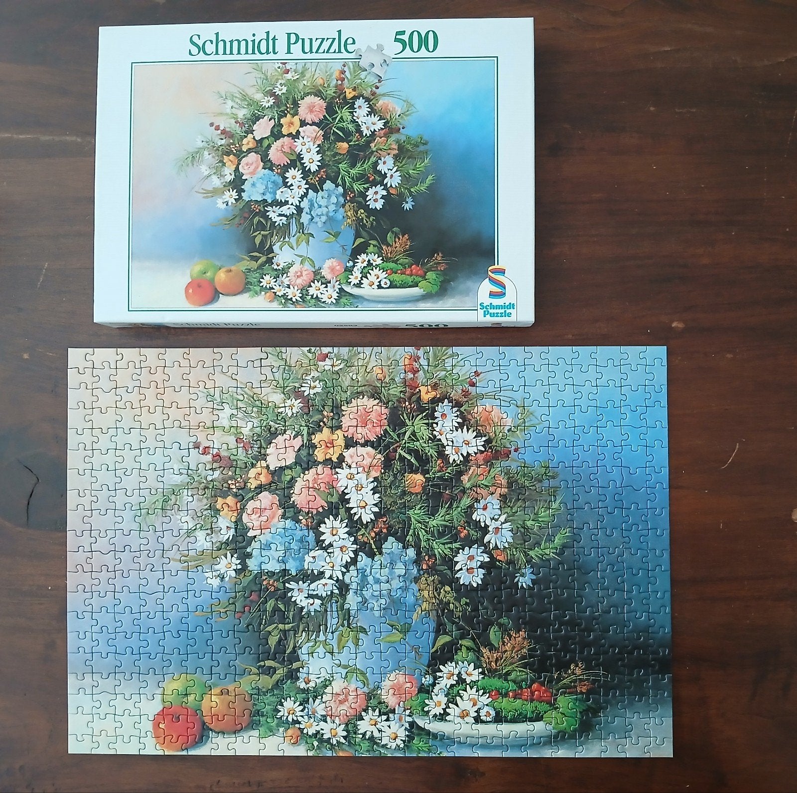 Complete Legpuzzels: Bloemen, Kerk en Kittens, Ophalen of Verzenden, 500 t/m 1500 stukjes, Gebruikt, Legpuzzel