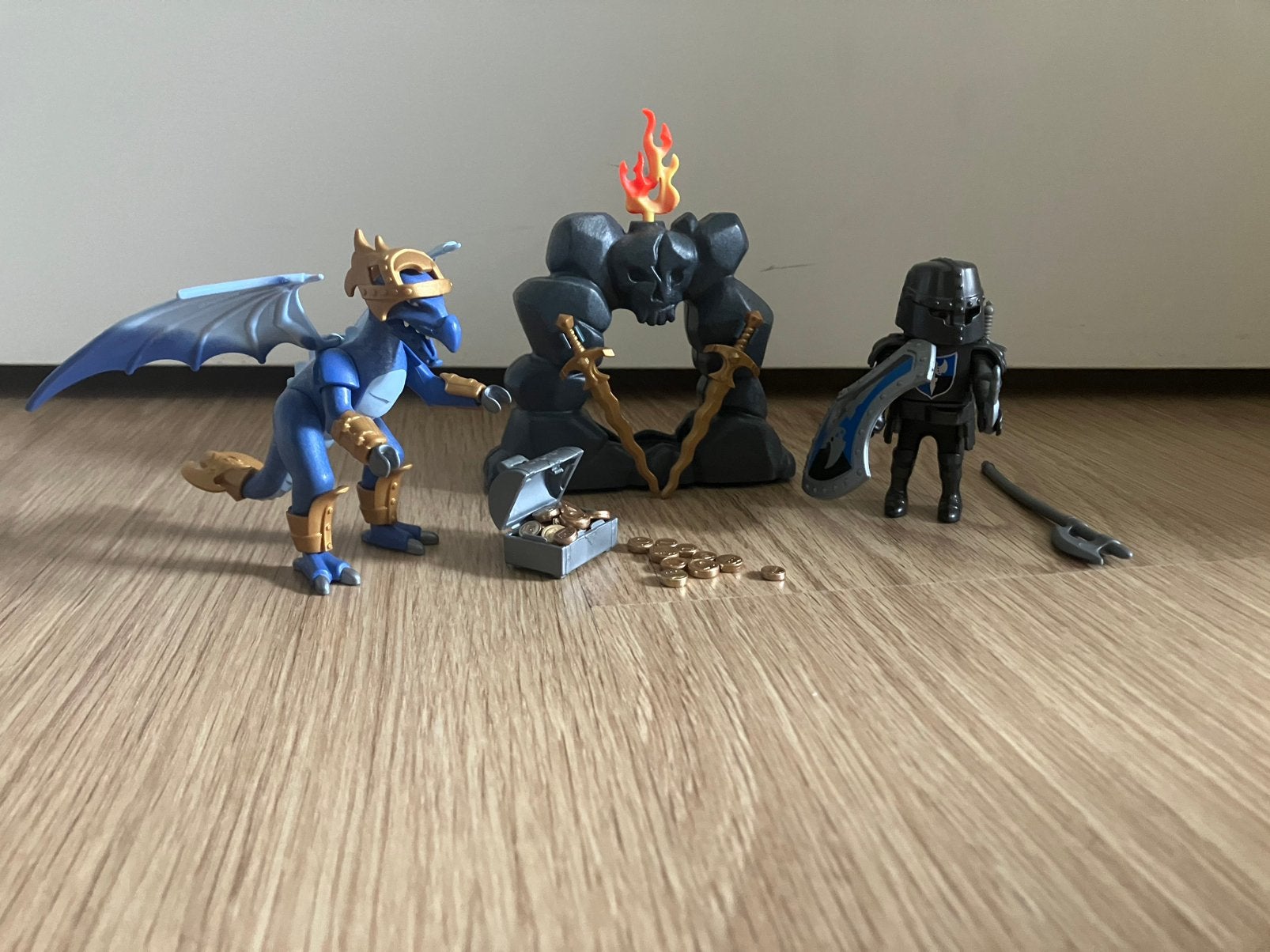Playmobil 5657 - meeneemkoffer Dragons set, Kinderen en Baby's, Ophalen, Complete set, Zo goed als nieuw, Dragons
