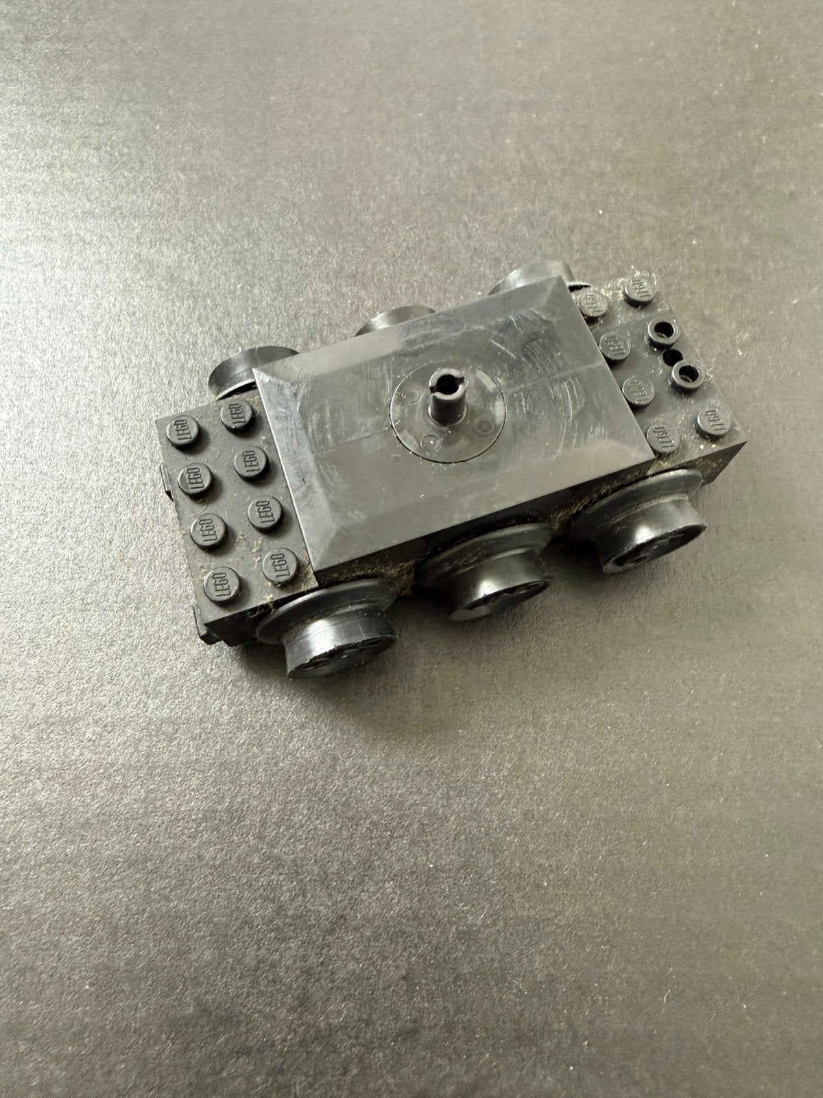 Lego 12 volt 12v zwarte trein motor jaren 80, Ophalen of Verzenden, Gebruikt