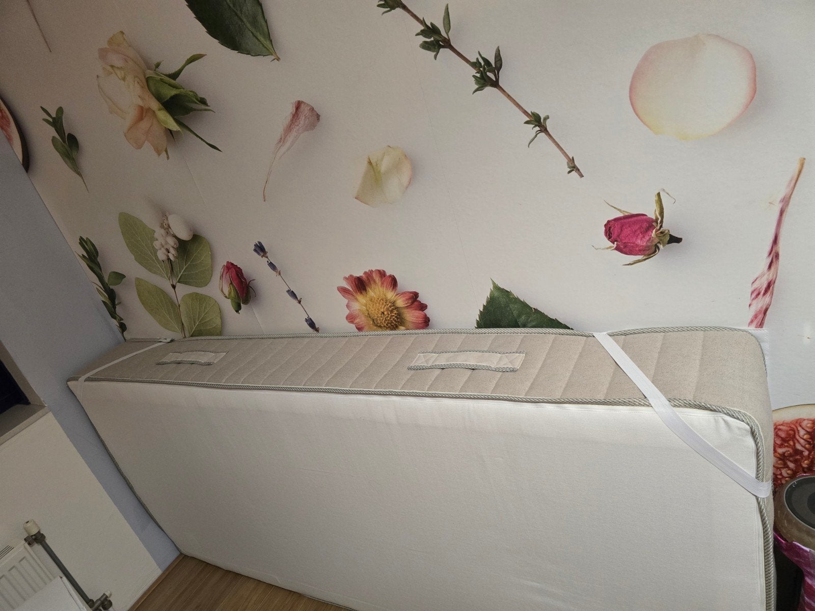 IKEA VATNESTRÖM Pocketveringmatras, stevig, 90x200 cm, Gebruikt, 90 cm, Eenpersoons, Ophalen of Verzenden