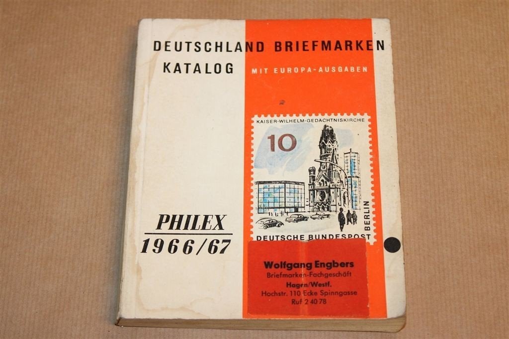 Philex Duitsland 1966/67 — Postzegelcatalogus, Ophalen of Verzenden, Overige landen, Postfris