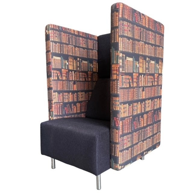 Fauteuil refurbished, Ophalen, 75 tot 100 cm, Zo goed als nieuw, Stof