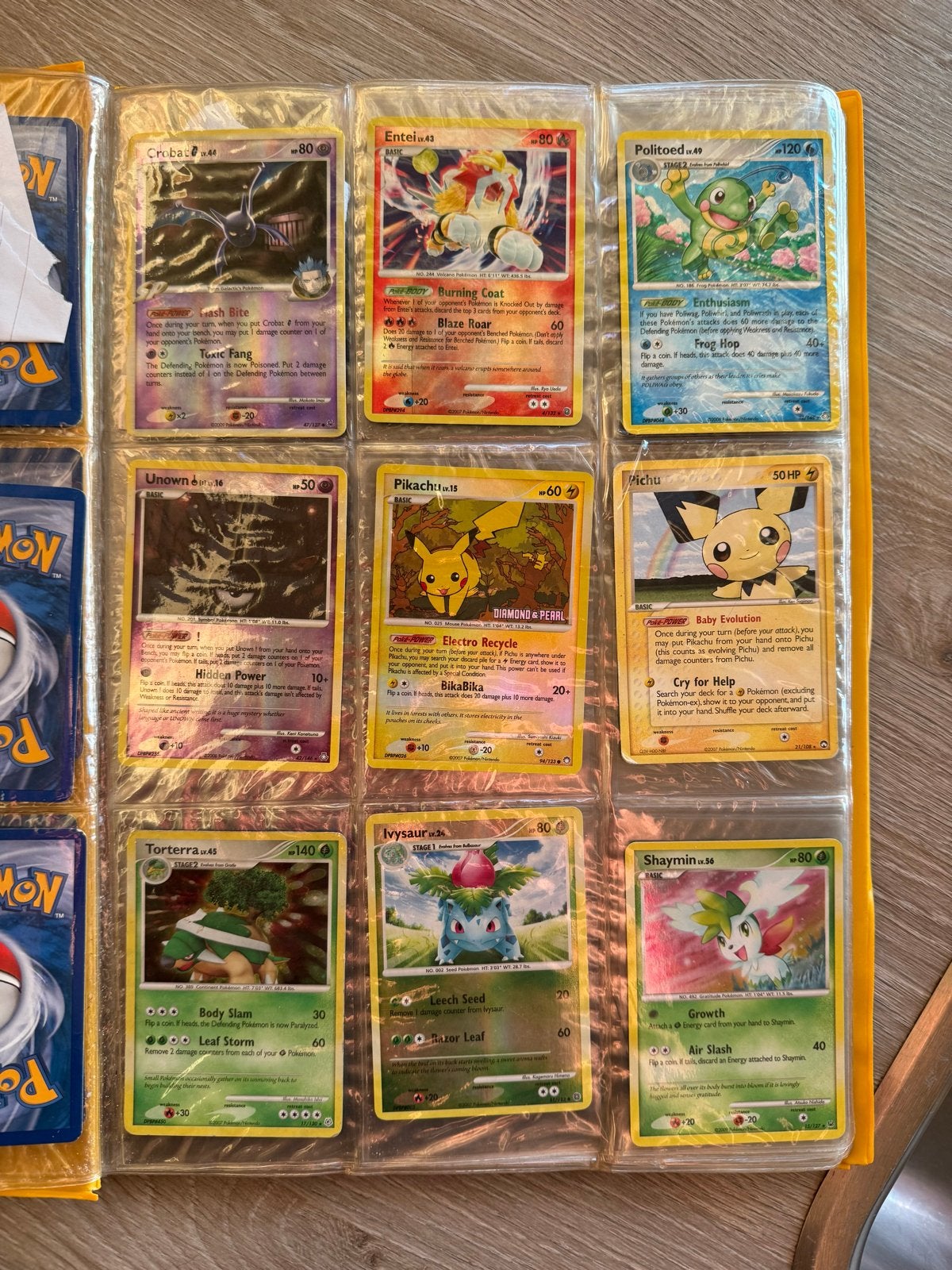 Diverse Pokémonkaarten - Secret rare, holo, rev. holo, lv. X, Ophalen, Zo goed als nieuw, Meerdere kaarten
