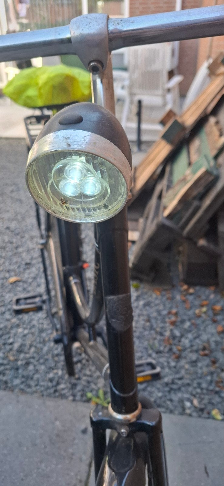 omafiets  28 inch, Ophalen, Achterlicht