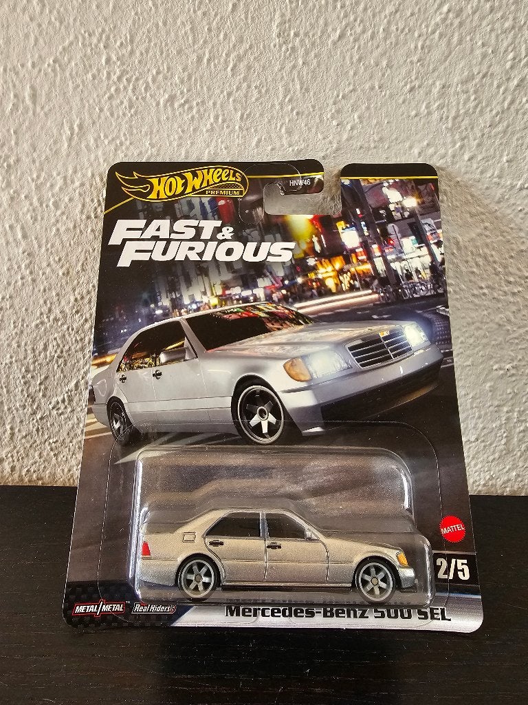 Hot Wheels Mercedes-Benz 500 SEL Fast & Furious HotWheels, Verzenden, Nieuw, Auto