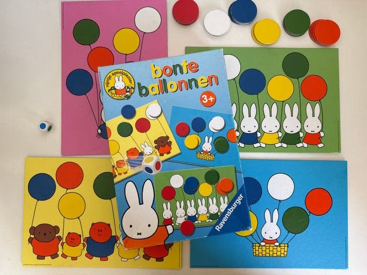 Nijntje Bonte Ballonnen Ravensburger Gezelschapsspel, Hobby en Vrije tijd, Gezelschapsspellen | Bordspellen, Een of twee spelers