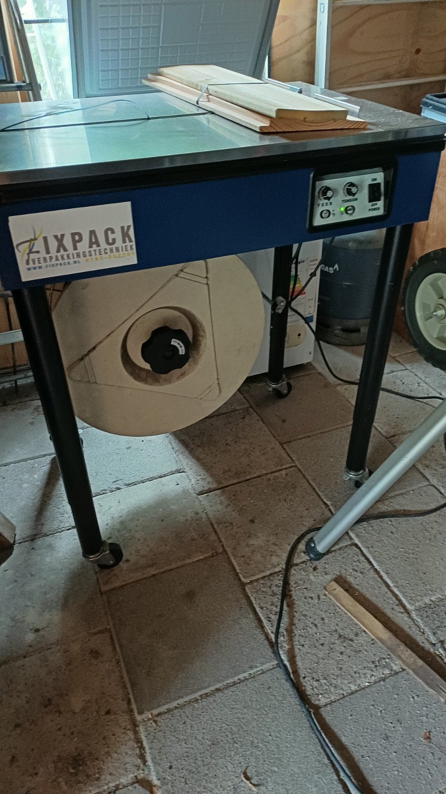 Fixpack Bindmachine - Verpakkingsmachine, Ophalen