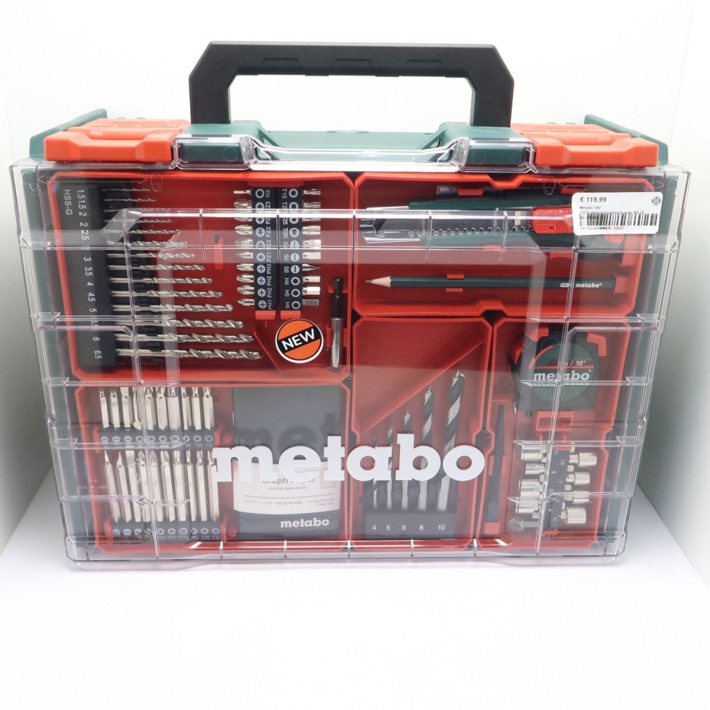 Metabo 18V ACCU-boorschroevendraaier BS 18 Set | Nieuw, Metabo, Nieuw, Support@metabo.com, Metabo Corporation, Metabo-Werke GmbH, 
72622 NÃ¼rtingen
Germany