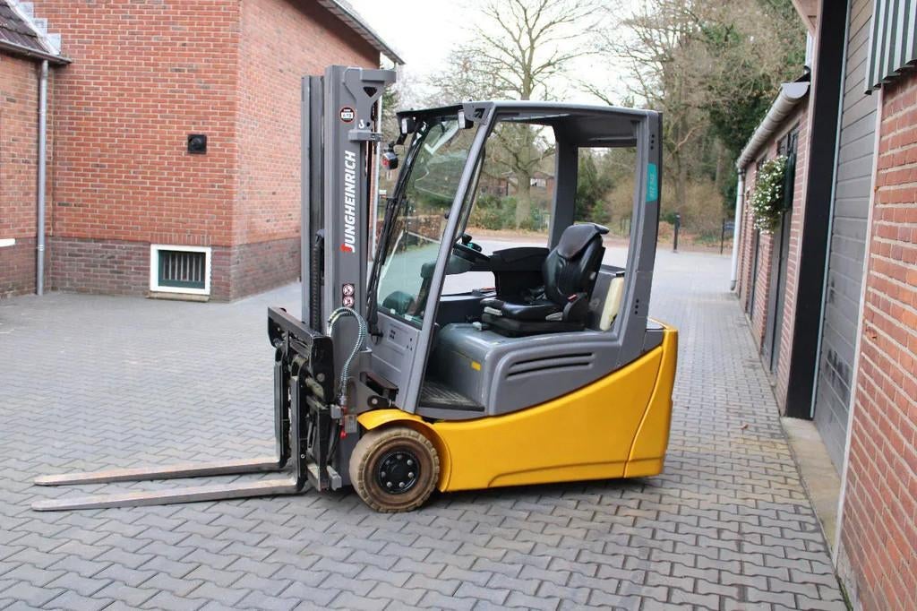 Jungheinrich EFG216 heftruck elektrische triplex lepelverste, 1000 tot 2000 kg, Elektrisch, Heftruck, Jungheinrich