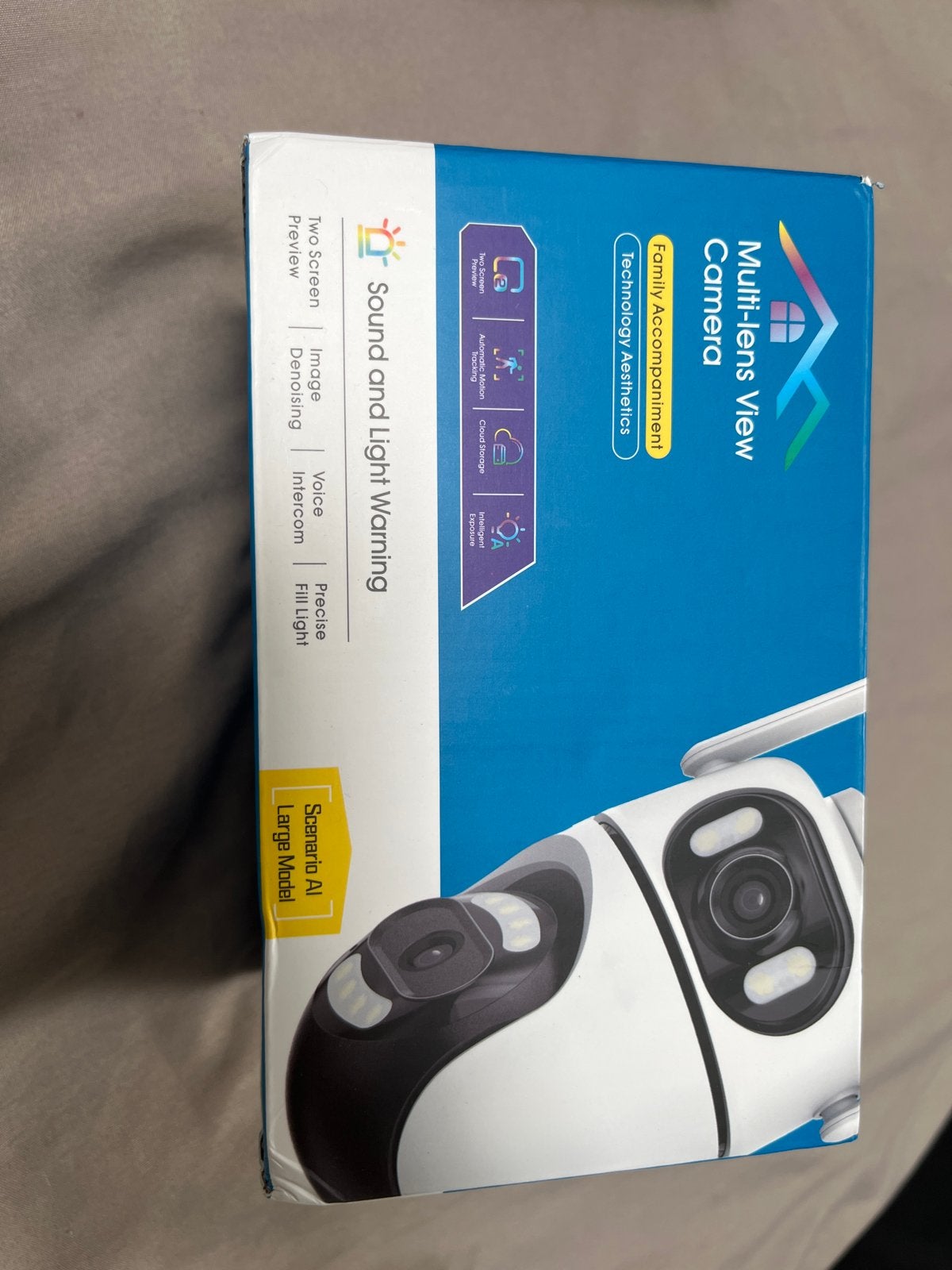Multi-lens View Camera met Geluid & Licht Waarschuwing nieuw, Ophalen, Nieuw, Buitencamera