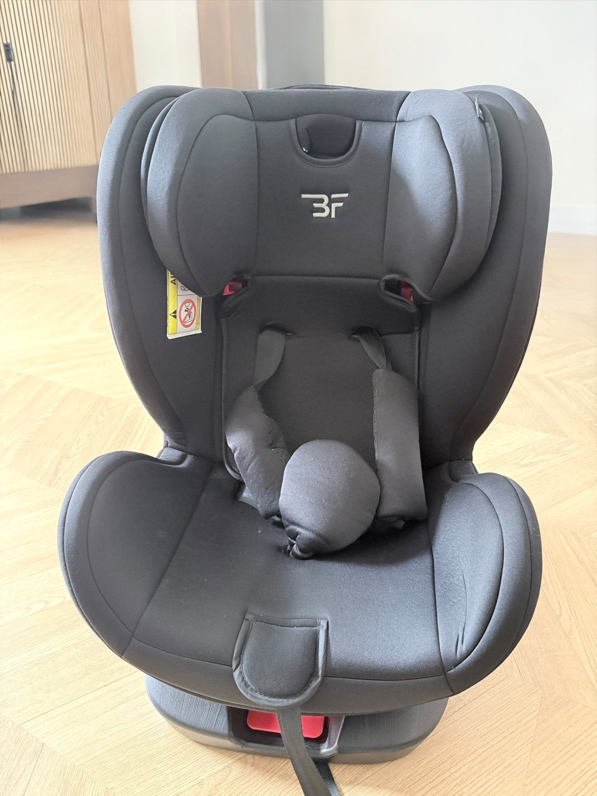BF Autostoel Zwart, Overige merken, Autogordel of Isofix, Gebruikt, Verstelbare rugleuning