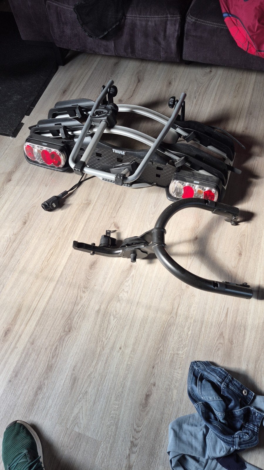 Thule Fietsendrager voor Trekhaak - Type 9078306, Auto diversen, Fietsendragers, Zo goed als nieuw, 2 fietsen, Ophalen