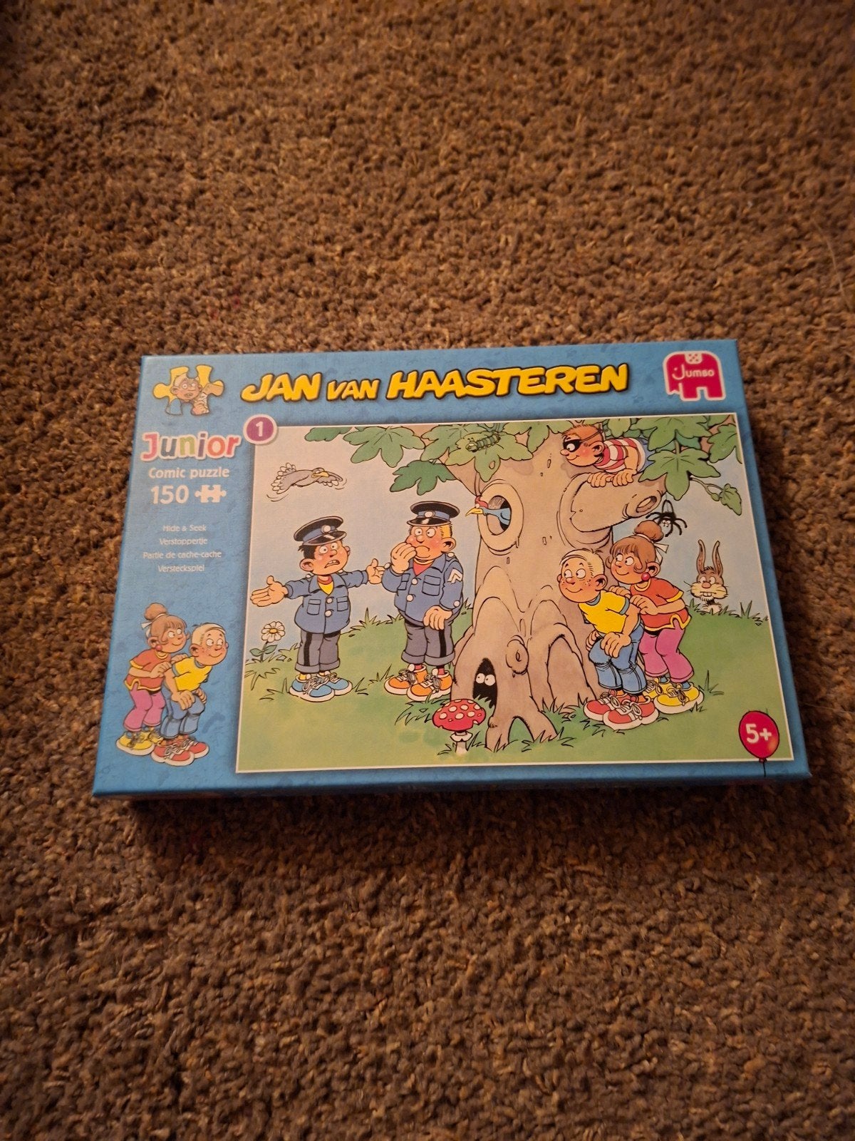 Jan van Haasteren Junior Comic Puzzel 150 stukjes, Ophalen, Minder dan 500 stukjes, Zo goed als nieuw, Legpuzzel