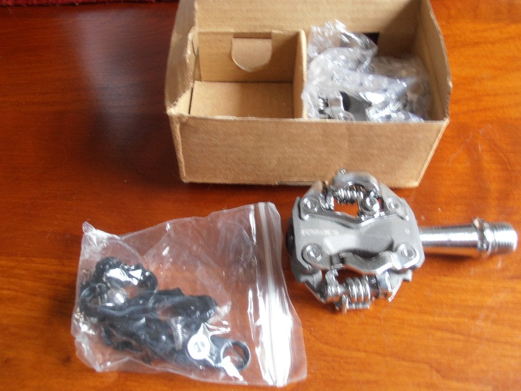 ZERAY SPD pedalen ZP-108S NIEUW met schoenplaatjes, Fietsen en Brommers, Fietsonderdelen, Crankstel of Pedalen, Racefiets, Nieuw