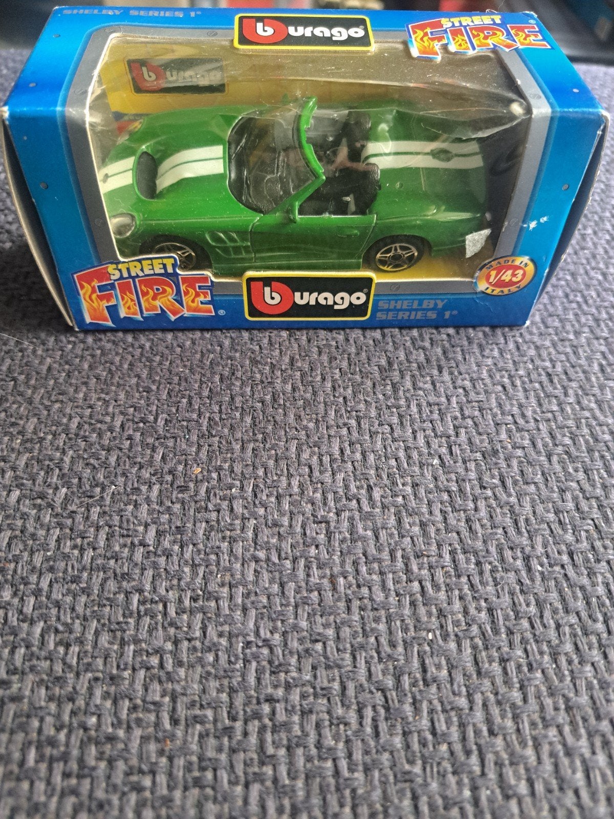 burago model shelby series 1 bp24, Overige merken, Gebruikt, Auto, Ophalen of Verzenden