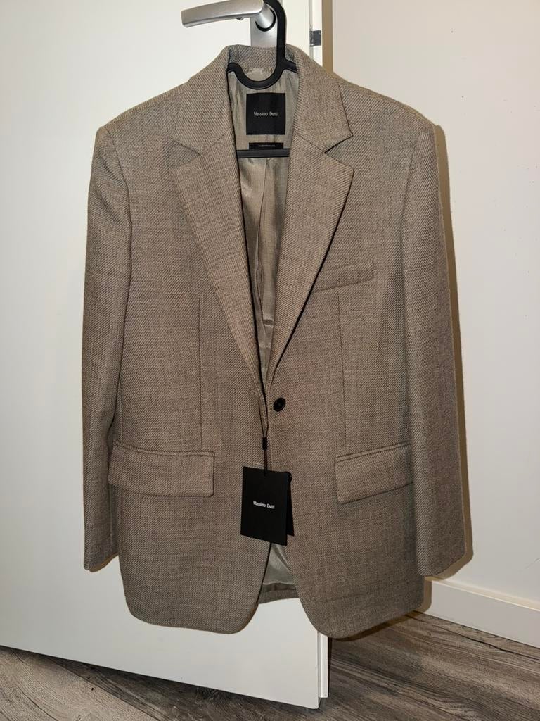 Massimo Dutti blazer M, Maat 38/40 (M), Bruin, Nieuw, Ophalen of Verzenden