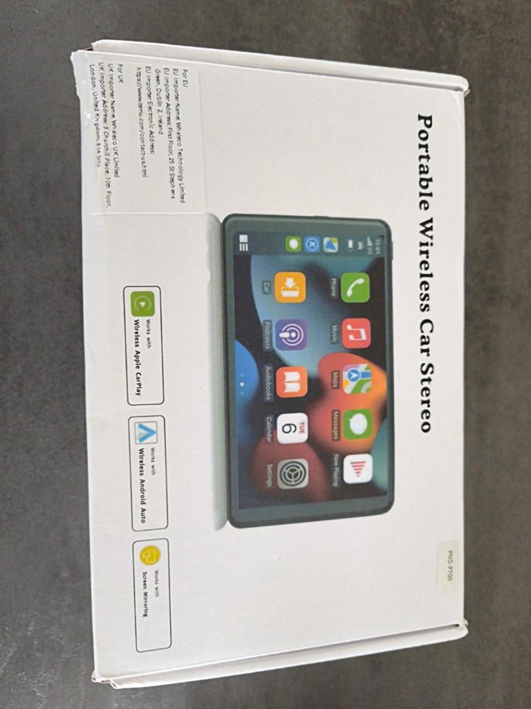 Wireless carplay auto apple or android, Ophalen of Verzenden