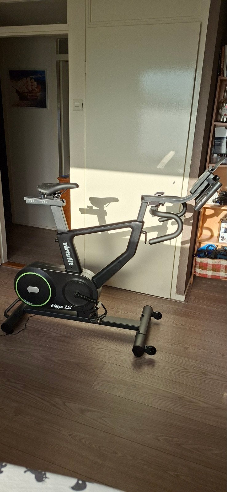 VirtuFit E-Flippe 2.0i Ergometer Hometrainer, Sport en Fitness, Ophalen, Zo goed als nieuw, Metaal, Benen