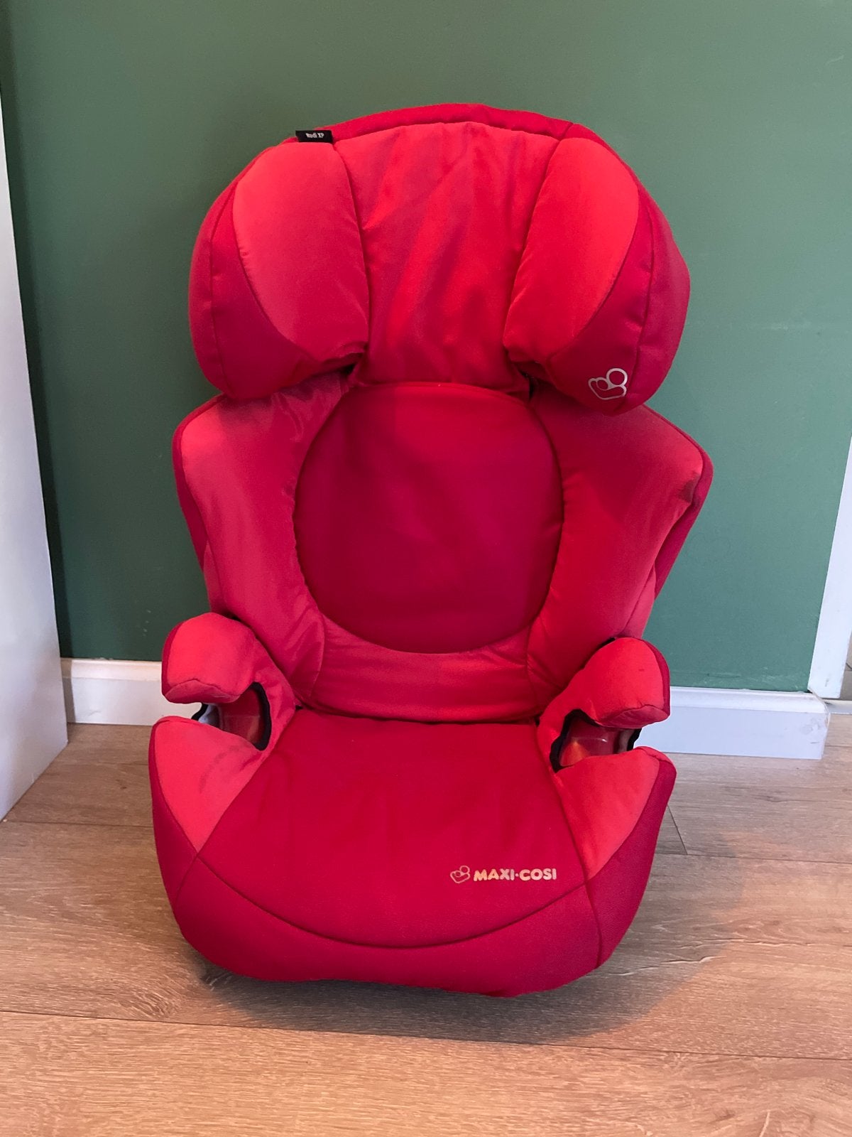 Maxi Cosi Rodi XP autostoel / zitverhoger - Rood, Kinderen en Baby's, Ophalen, Autogordel, 15 t/m 36 kg, Afneembare rugleuning