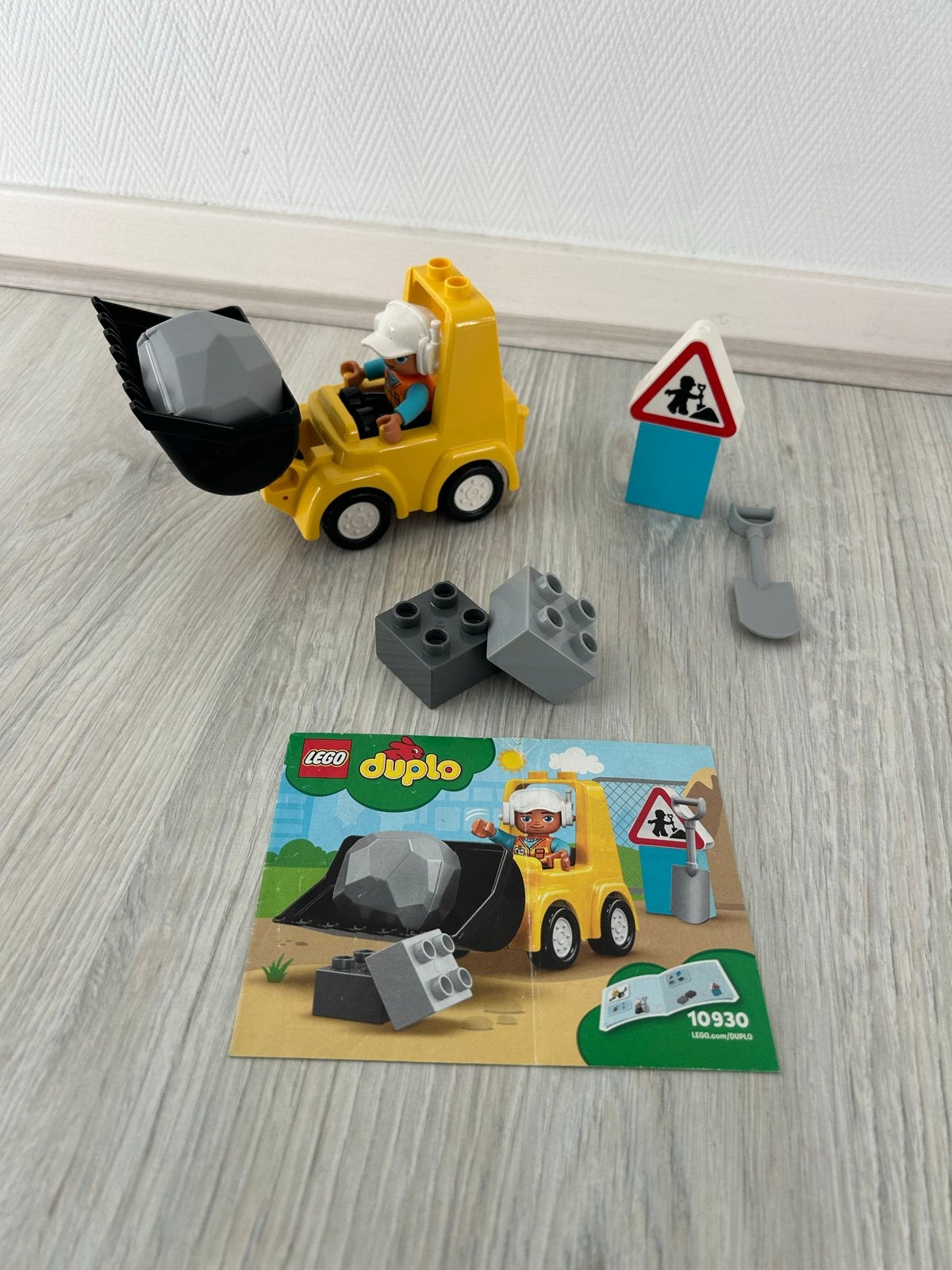 Lego Duplo Graafmachine 10930 complet, Overige thema's, Ophalen of Verzenden, Zo goed als nieuw, Compleet