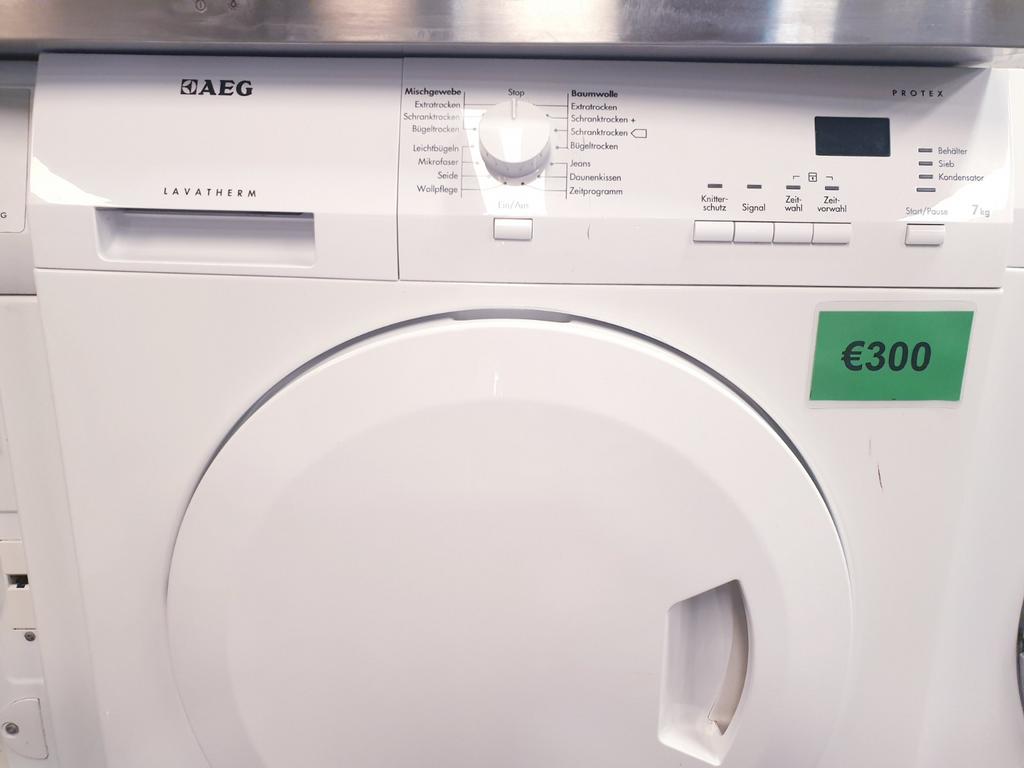 warmtepomp droger ️️AEG ️7KG️️️️️✅ Protex ️️A+ INC GARANTIE, Ophalen, 6 tot 8 kg, Overige typen, Zo goed als nieuw