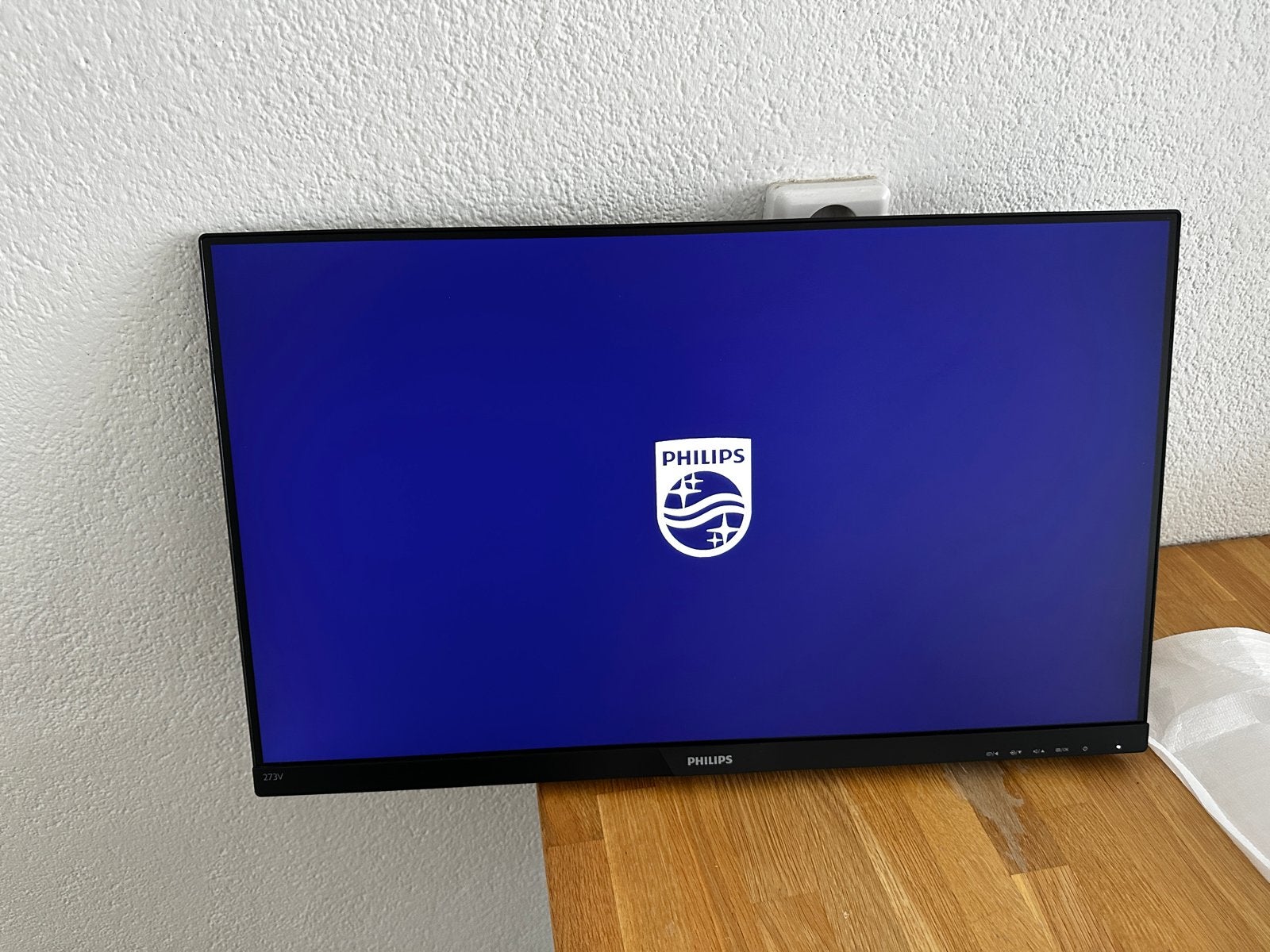 Philips 273V Monitor met Dual Monitor Arm - Zo goed als nieu, HDMI, Kantelbaar, Full HD, Ophalen of Verzenden