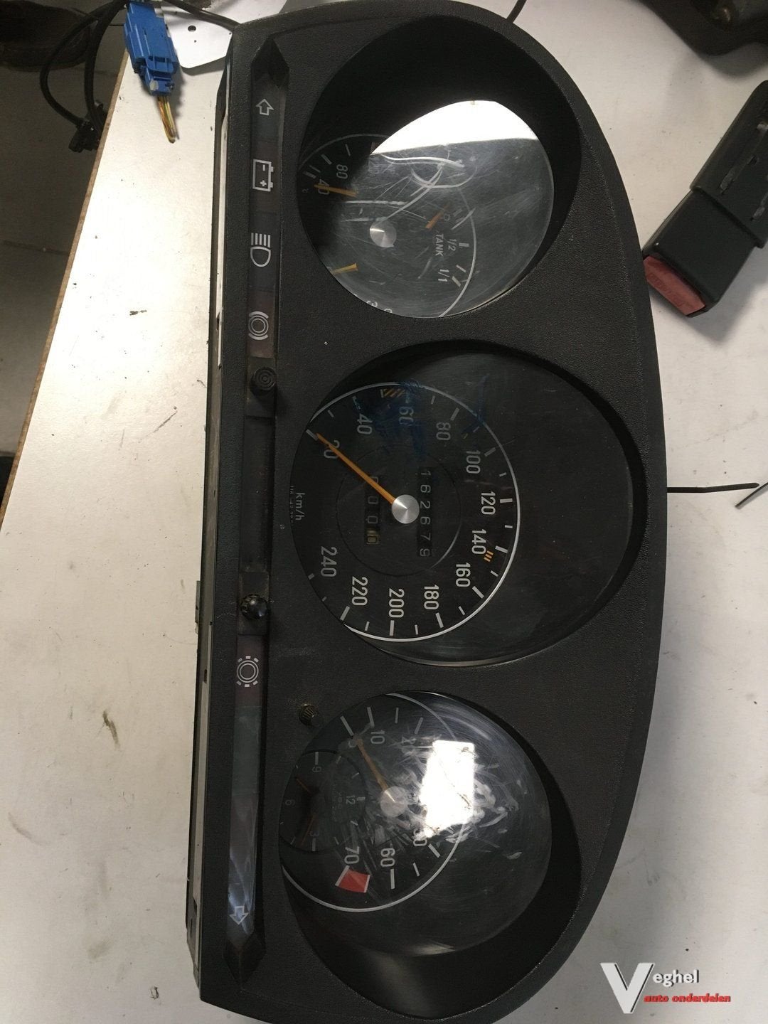 Mercedes 300 w116 S klasse oldtimer tellerklok, Gebruikt, -, -, Ophalen of Verzenden