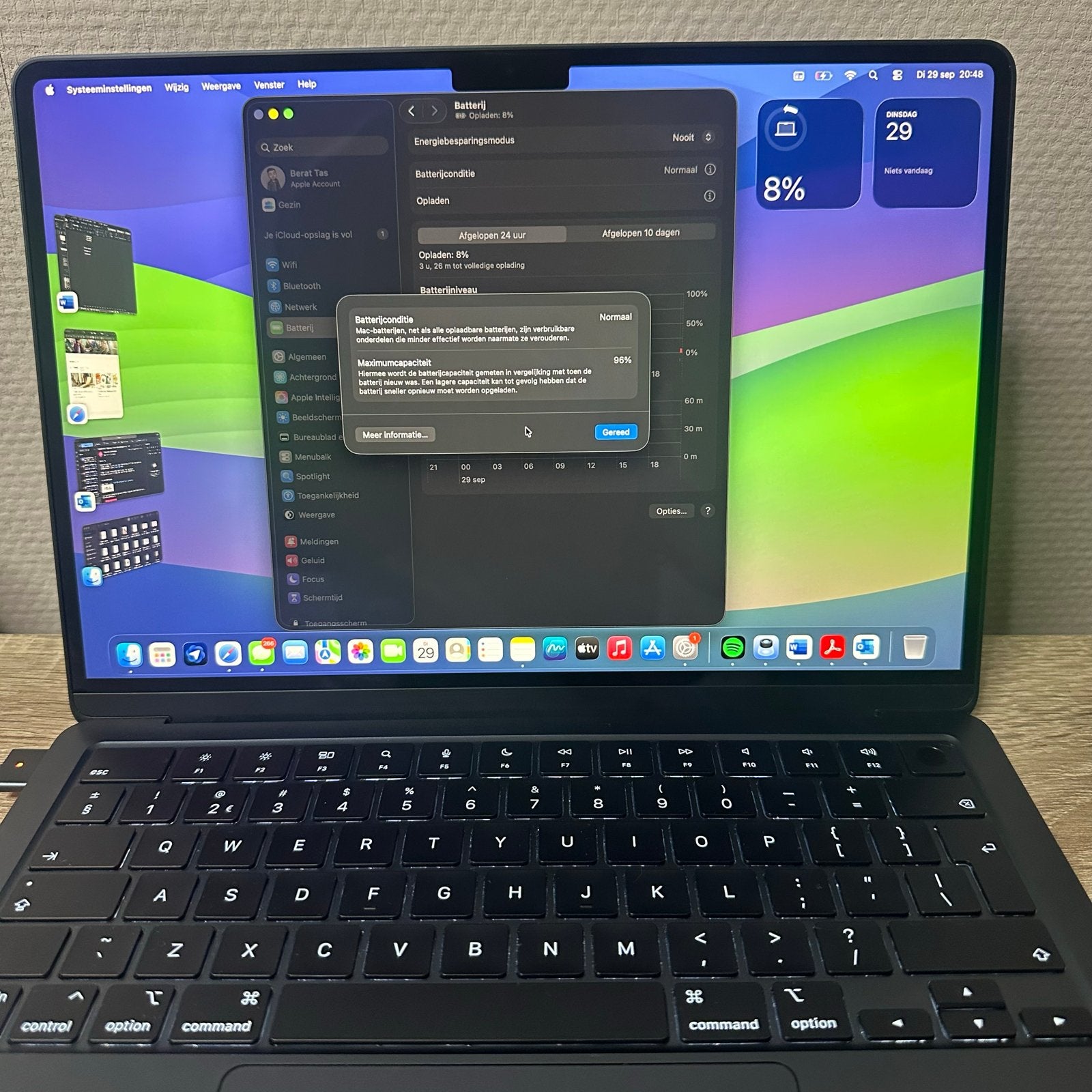 Foto 5 van MacBook Air 13-inch M3 (2024) - Zo goed als nieuw