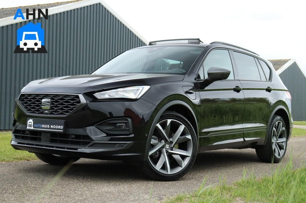 Seat Tarraco 1.4 TSI e-Hybrid FR / 245PK / Vol Opties! / Vir, Auto's, Seat, 4 cilinders, Alcantara, Zwart, Adaptive Cruise Control