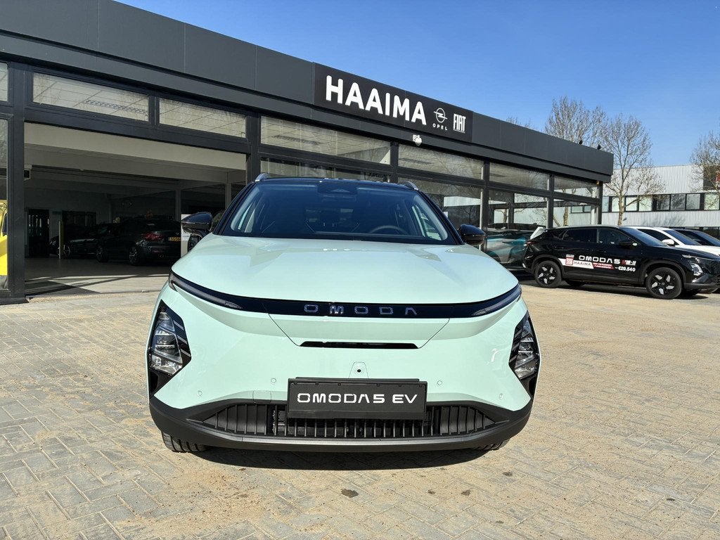 Omoda 5 EV Premium 61 kWh Voorraad Nieuw| ECC | Schuif/kante, 430 km, 211 pk, SUV of Terreinwagen, Te koop
