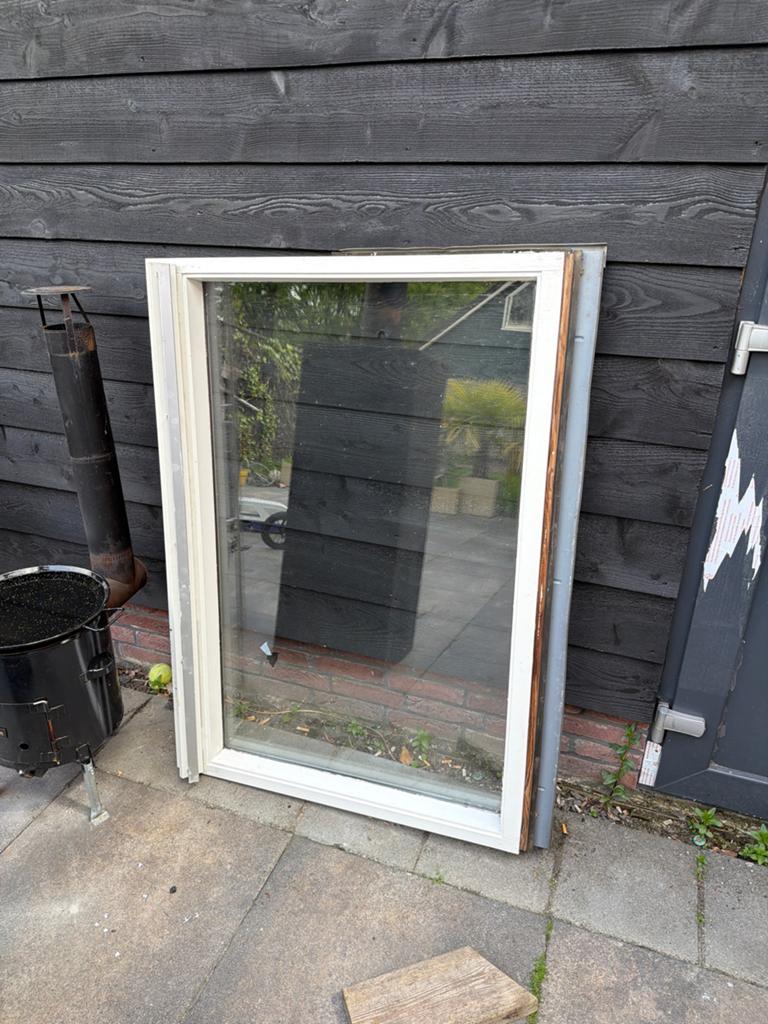 Velux GGL7 Dakraam Inclusief Gootstukken Compleet, Doe-het-zelf en Verbouw, Glas en Ramen, Ophalen, Gebruikt, 80 tot 120 cm, 120 tot 160 cm