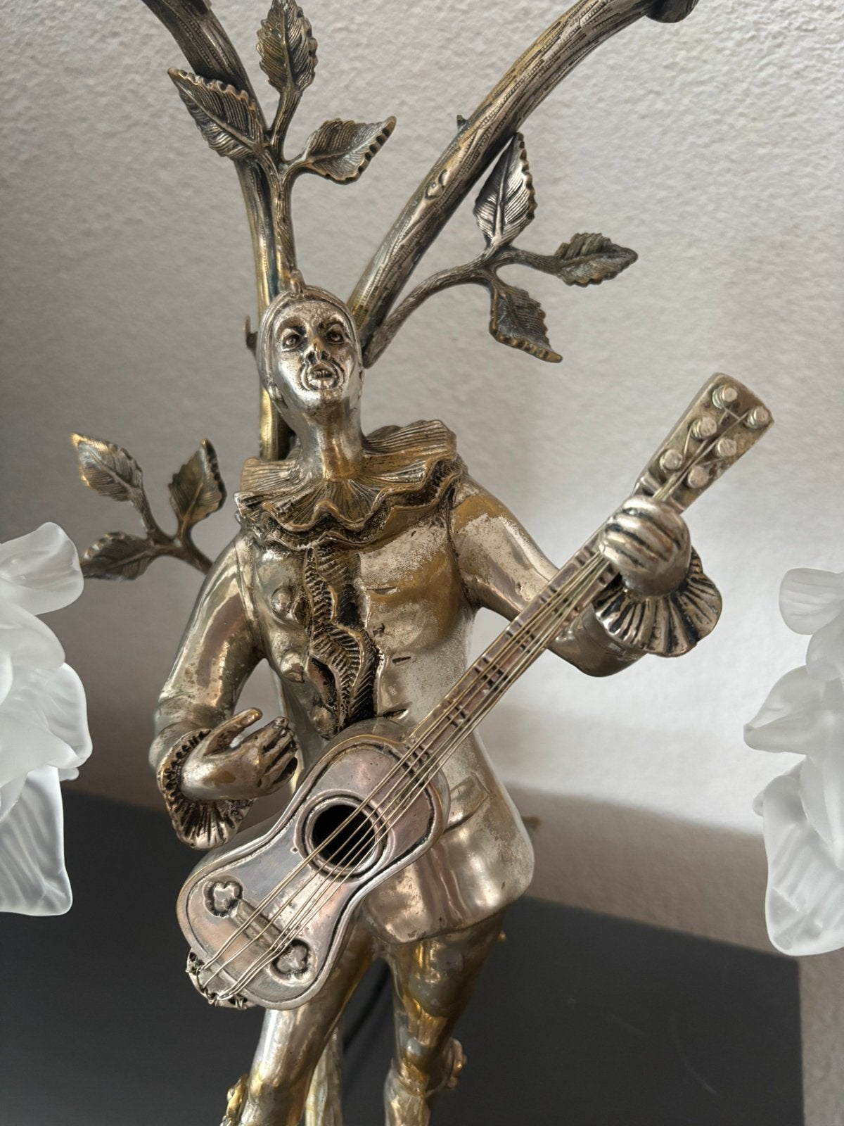 Vintage / antiek tafellamp, Antiek en Kunst, Ophalen